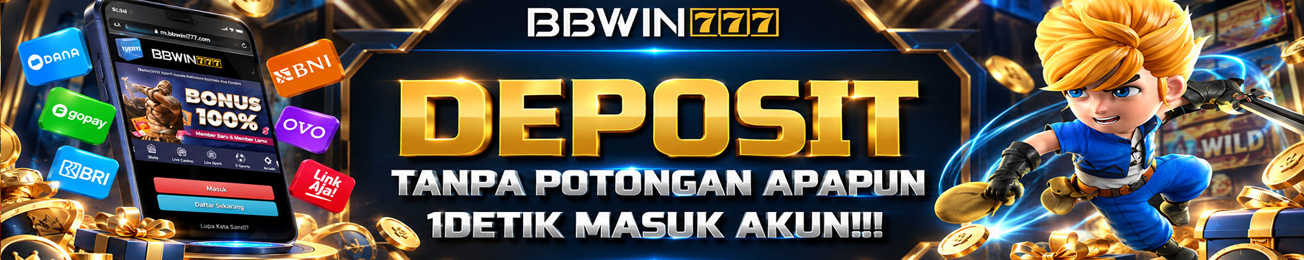 bbwin777 deposit tanpa potongan